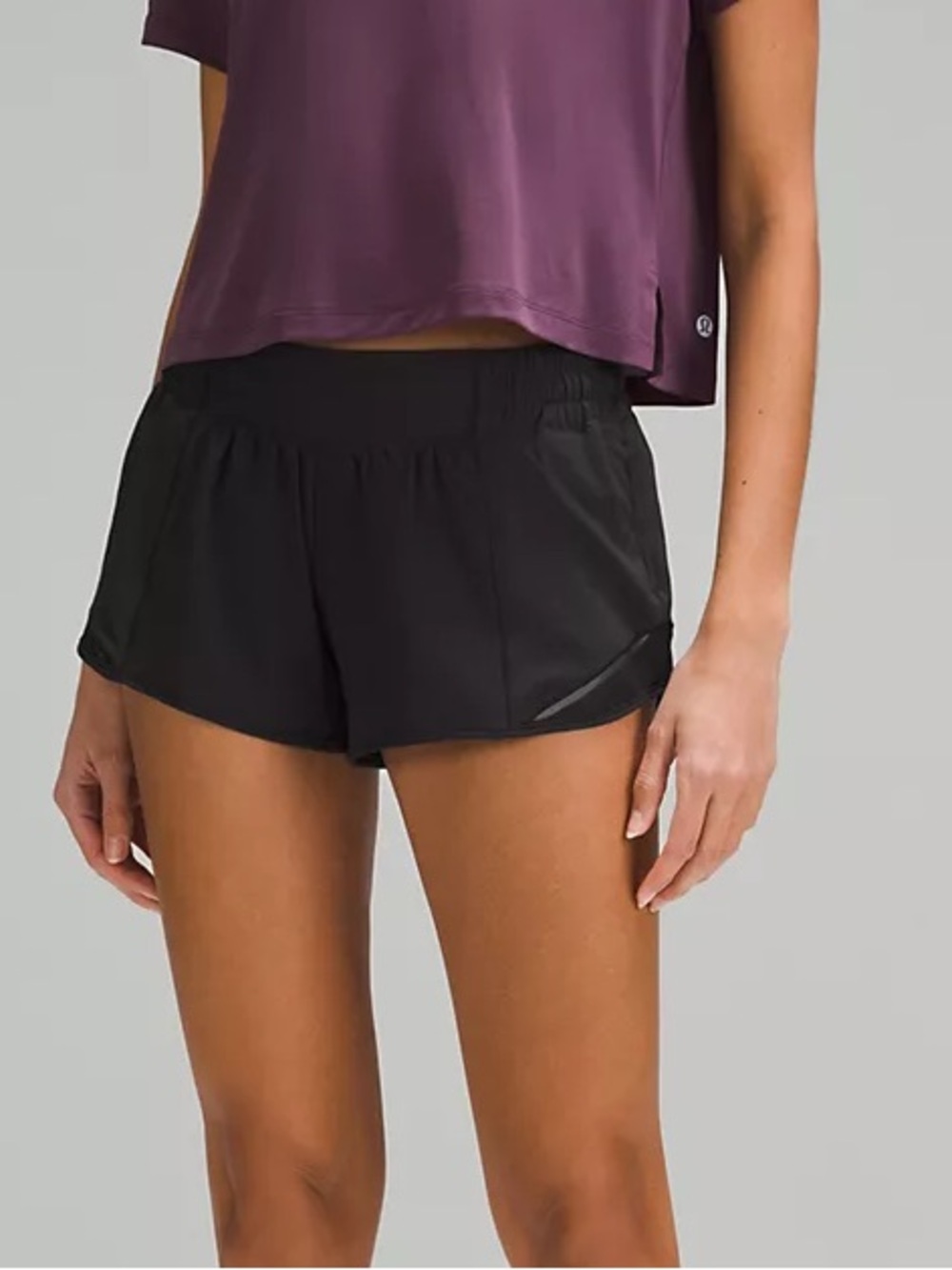 Lululemon Hotty Hot Low-Rise Lined Short 2.5" Size 10